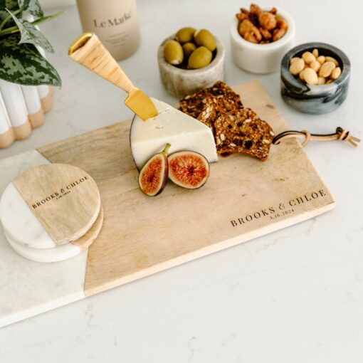 Personalized Cheese Board Charcuterie Set Elevate Your Gatherings with Style and Sophistication - Image 3