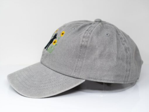 Embroidered Kitten Baseball Cap Purrfect Summer Style for Cat Lovers - Image 4