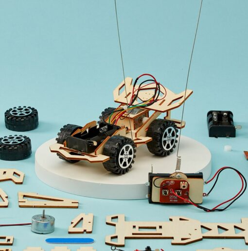 DIY Radio Controlled Car Kit STEM Learning Adventure for Curious Kids - Image 3