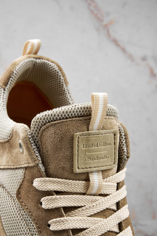 Handmade Men's Leather Sneakers Comfort and Style in Every Step - Image 4