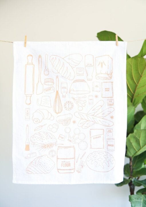 Artisan Bread Baker's Tea Towel Elevate Your Sourdough Baking with Style - Image 2