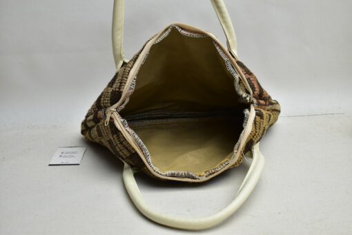 Exquisite Handmade Kilim Bag A Unique Fusion of Ethnic Charm and Boho Style - Image 6