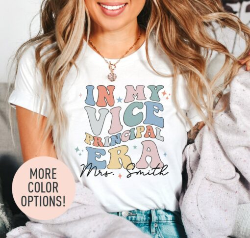 Personalized In My Vice Principal Era Shirt Celebrate Your School's Second-in-Command - Image 3