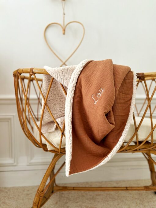 Ultra-Soft Cotton Gauze Baby Blanket The Perfect Birth Gift for Snuggly Comfort - Image 2