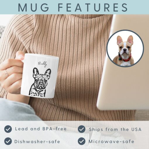 Personalized Pet Mug Sip with Your Furry Friend's Charm - Image 6