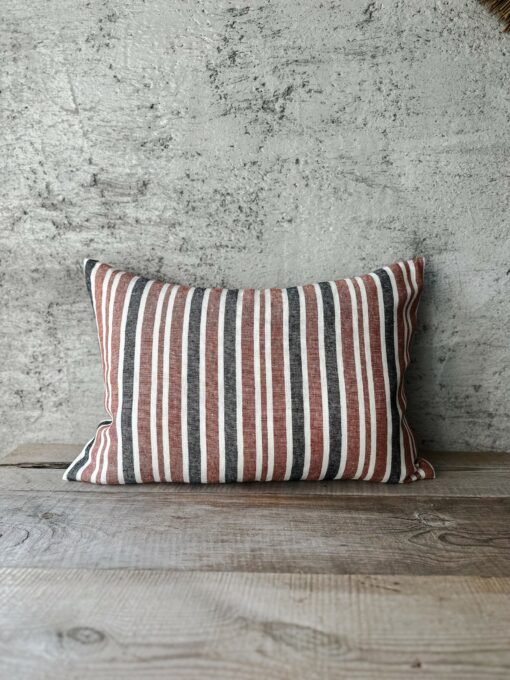 Striped Linen Pillowcase Farmhouse Charm for Your Cozy Retreat - Image 4