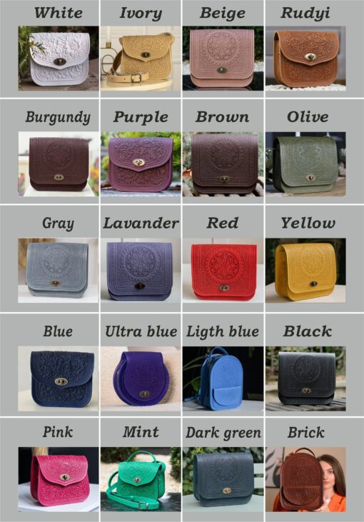 Exquisite Handmade Leather Crossbody Bag A Timeless Accessory for the Discerning - Image 2