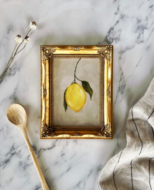 Captivating Lemon Drop II Art Print Unveil the Essence of Still Life - Image 2