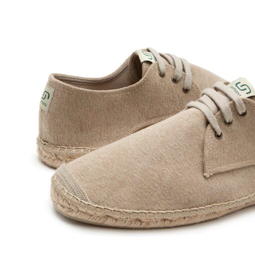 Eco-Conscious Espadrilles Lace-Up Comfort from Recycled Plastics - Image 3