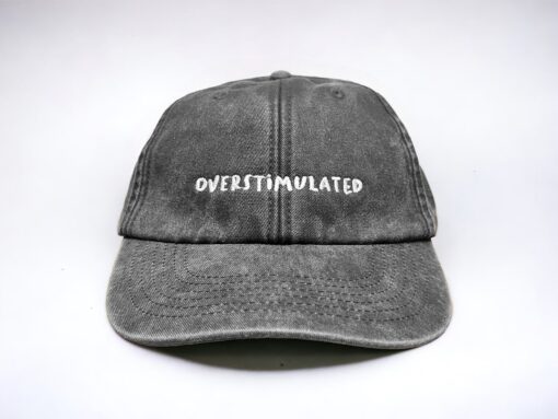 Embroidered Cap Vivian Flytrap - Washed Vintage Baseball Dad Cap - Image 2