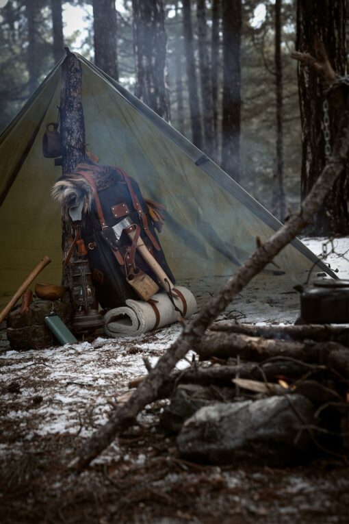 Rugged Leather Hunting Backpack Your Ultimate Outdoor Companion for Adventure and Style - Image 2