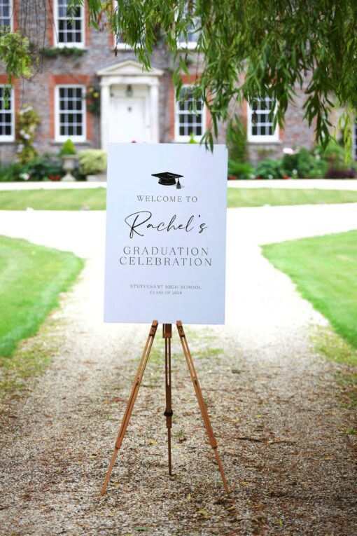 Personalized Graduation Welcome Sign Celebrate Your Grad's Triumph - Image 4