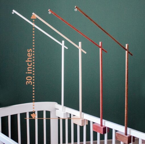 Eco-Friendly Baby Mobile Hanger Enhance Your Nursery with Natural Charm - Image 4