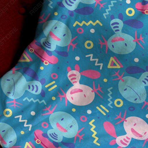 Cozy Wooper Fleece Blanket Snuggle Up with Your Favorite Pok?mon - Image 5