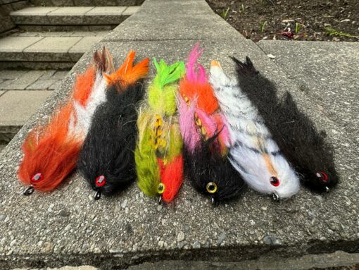 6-Pack Streamers The Ultimate Fly Fishing Lures for Pike, Musky, Trout, and Largemouth - Image 2