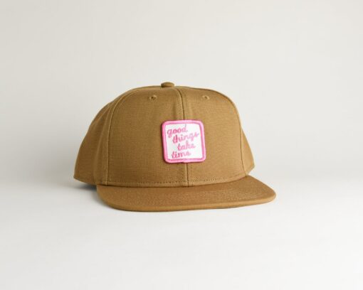Embroidered Canvas Cap Wear Your Positive Mindset, Embrace the Journey - Image 2