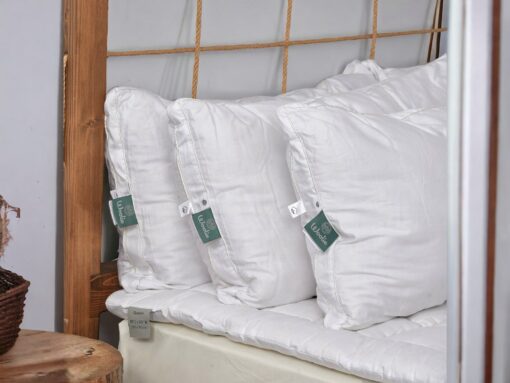 Organic Alpaca Wool Pillow Nature's Comfort for Restful Sleep and Neck Relief - Image 4
