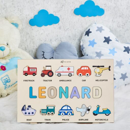 Personalized Name Puzzle Unique Baby Gift for Toddlers, Showers, and Birthdays - Image 2