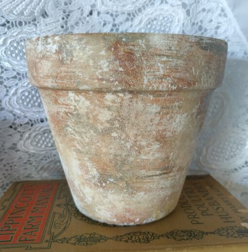 Charming French Country Rooster Terracotta Planter Rustic Hen or Chicken Le Poulet in Distressed Aged Look (4 or 6 in Clay Pot) - Image 4
