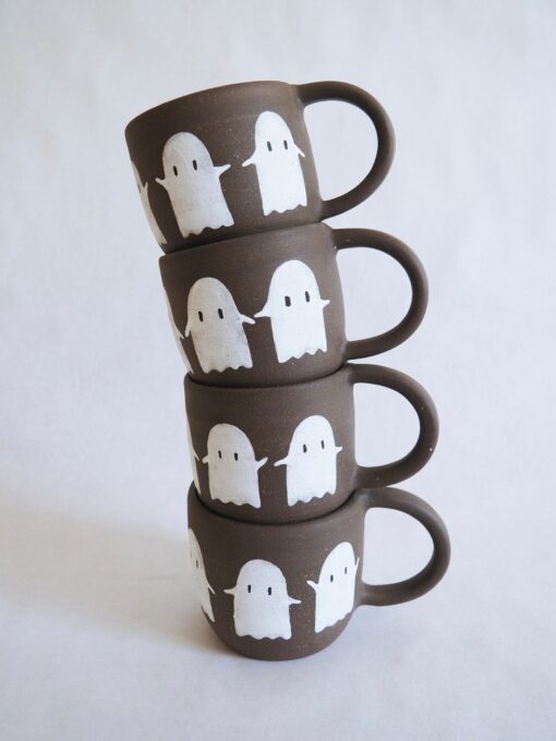 Hauntingly Festive Pre-Order Your Ghost Parade Ceramic Mug for a Spooktacular December - Image 6