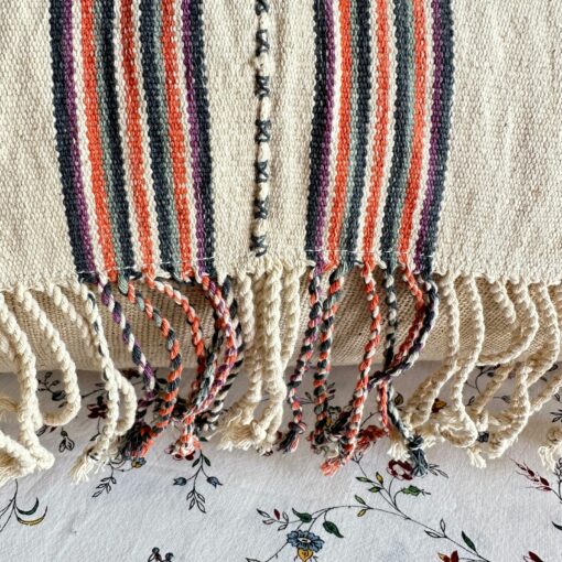 Handwoven Cotton Pillow Cover Natural Dye Textiles for Modern and Bohemian Decor - Image 6