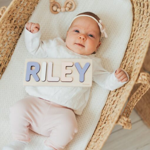 Personalized Name Puzzle A Unique Baby Shower Gift for Toddlers and Preschoolers - Image 3