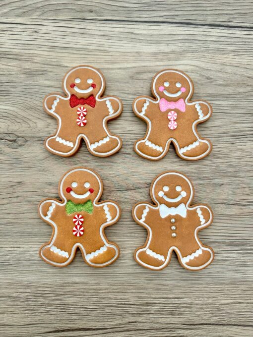 Giant Gingerbread Man Cookie A Sweet and Festive Holiday Treat - Image 2