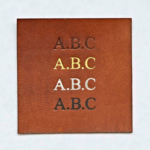 Reworked Personalized Large Brown Leather Shopper Bag Handmade Shoulder Bag for Work, School, or Everyday Use - Image 5