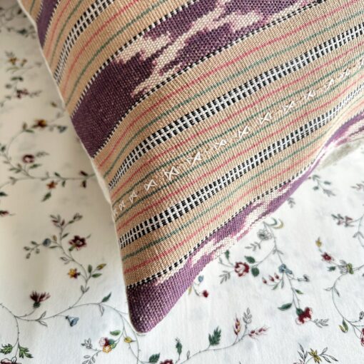 Handwoven Cotton Pillow Cover Ethnic Kariang Tribe Decor for Modern Boho Chic Interiors - Image 5