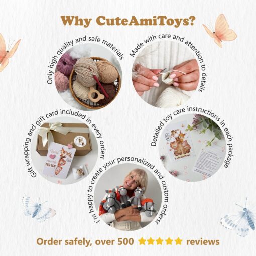Adorable Crochet Giraffe Amigurumi A Safari Adventure for Your Little One - Image 4