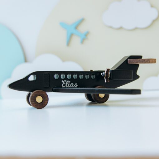 16 Vibrant Aircrafts Personalized Wooden Toys for Imaginative Play and Sensory Development - Image 3