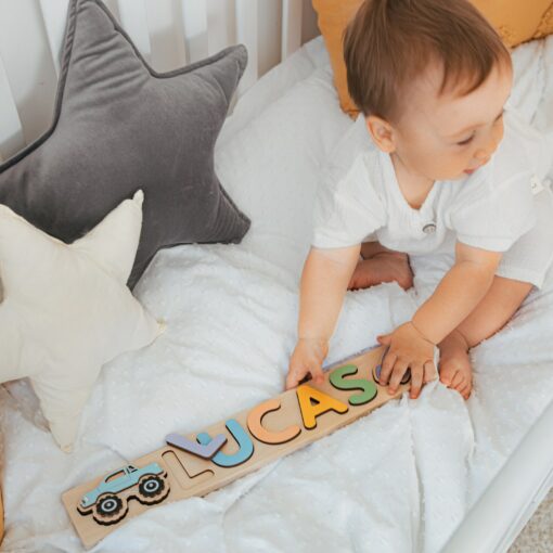 Personalized Name Puzzle A Fun and Educational Gift for Toddlers - Image 2