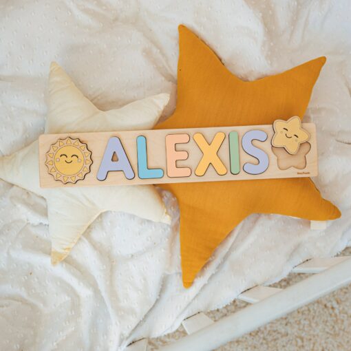 Personalized Dinosaur Name Puzzle A Roaring Gift for Toddlers and Dino-Lovers - Image 3