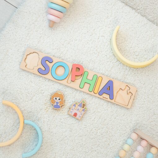 Personalized Name Puzzle A Unique Baby Shower Gift for Toddlers and Preschoolers - Image 5