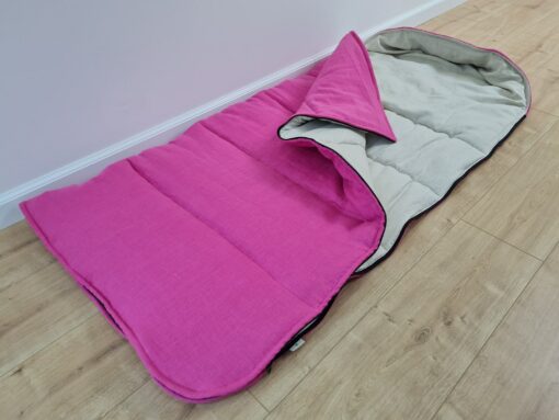 Organic Hemp Linen Sleeping Bag Nature's Embrace for Restful Nights - Image 6