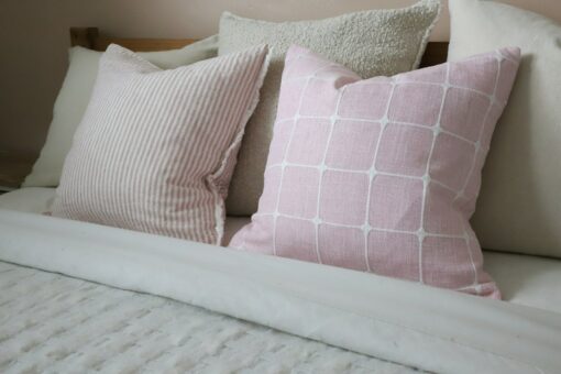 Plush Comfort Rosie Baby Pink Cushion for Sweet Dreams and Cozy Moments - Image 2