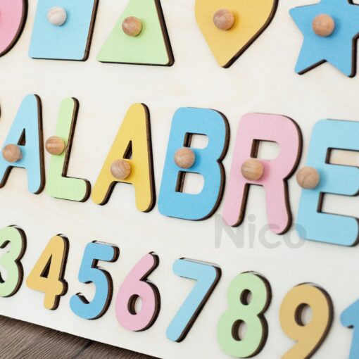 Personalized Puzzle A Cherished Keepsake for Baby's First Year - Image 2