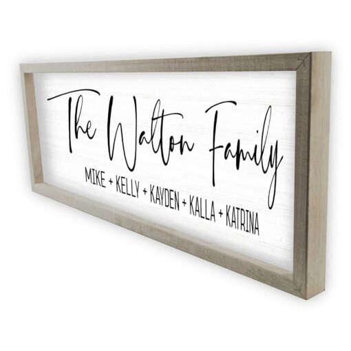 Personalized Family Name Sign A Timeless Treasure to Cherish - Image 4