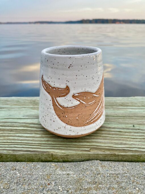 Humpback Haven Coastal Charm in Every Sip - Salt of the Earth Pottery - Image 2