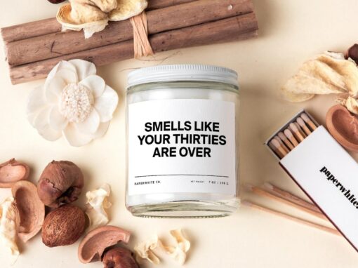Celebrate 40 Years of Fabulous Personalized Candle for the End of Your Thirties - Image 4