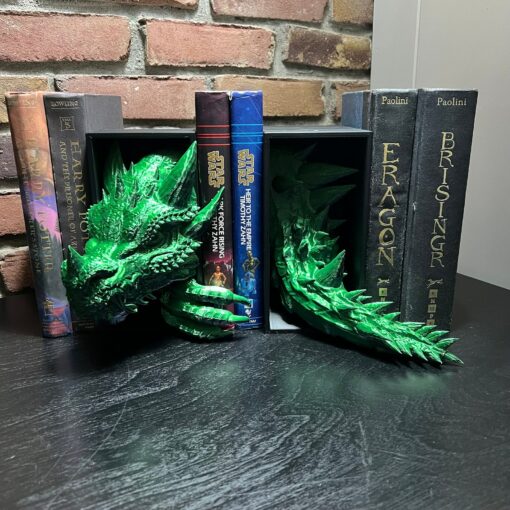 Enchanted Dragon Book Nook A Mystical Haven for Bookworms and Fantasy Enthusiasts - Image 4