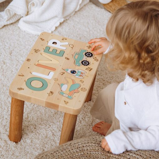 Personalized Step Stool Empower Your Little One with a Custom Throne - Image 3
