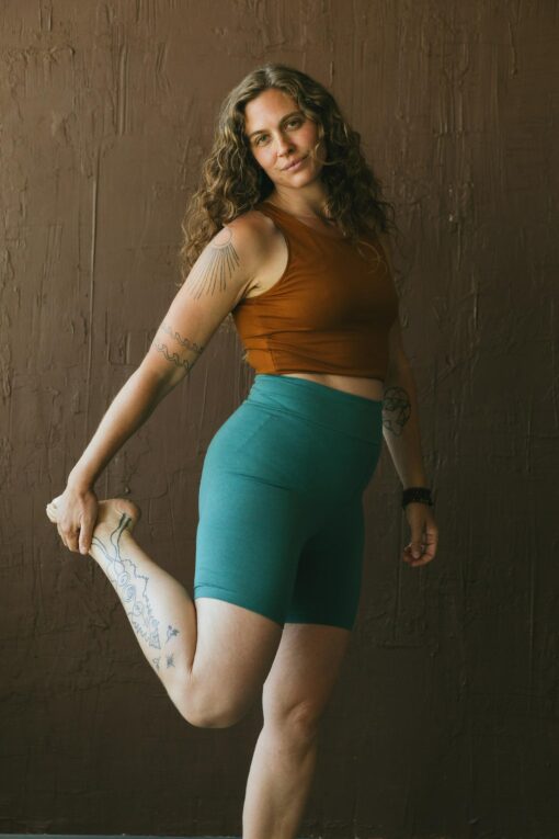 Organic Tencel Biker Shorts Sustainable and Stylish for Active Lifestyles - Image 6