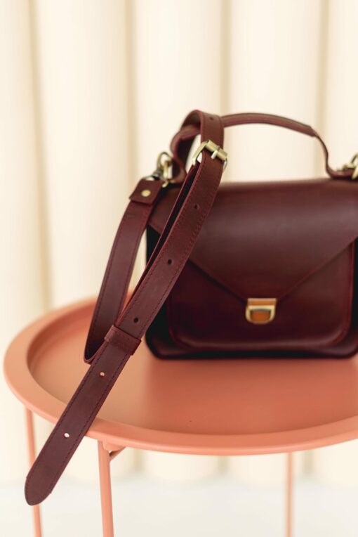 Personalized Leather Satchel The Perfect Everyday Companion for Stylish Women - Image 6