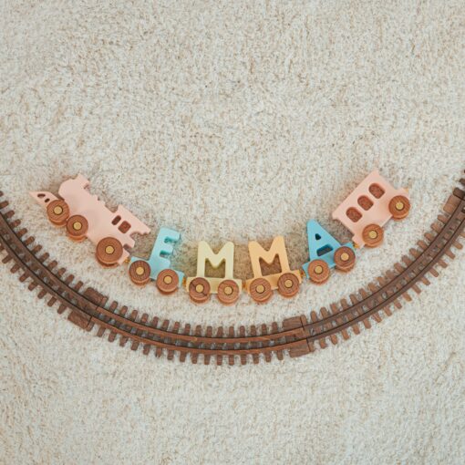 Personalized Wooden Train Toy for Toddlers A Unique Gift for Birthdays, Christmas, and Baby Showers - Image 3