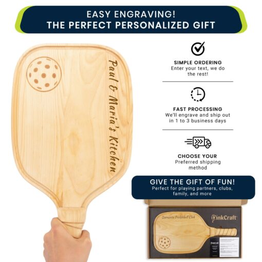 Pickleball Perfection Personalized Charcuterie Board for the Ultimate Pickleball Enthusiast - Image 4