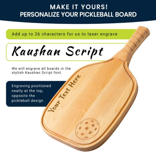 Pickleball Perfection Personalized Charcuterie Board for the Ultimate Pickleball Enthusiast - Image 5