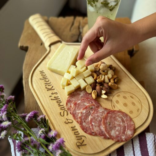 Pickleball Perfection Personalized Charcuterie Board for the Ultimate Pickleball Enthusiast - Image 2