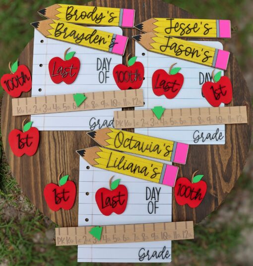 Personalized Interchangeable Back-to-School Sign Express Yourself, Welcome Students - Image 2