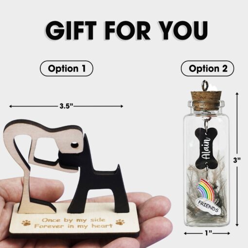 Radiant Remembrance Dog Memorial Suncatcher, a Cherished Tribute to Your Furry Friend - Image 4